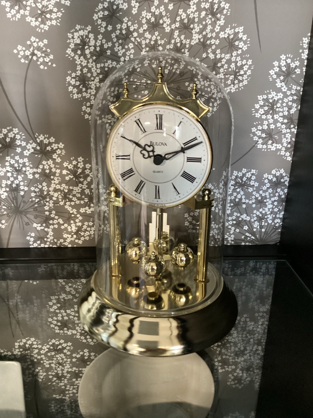 Vintage Bulova Quartz Anniversary Clock